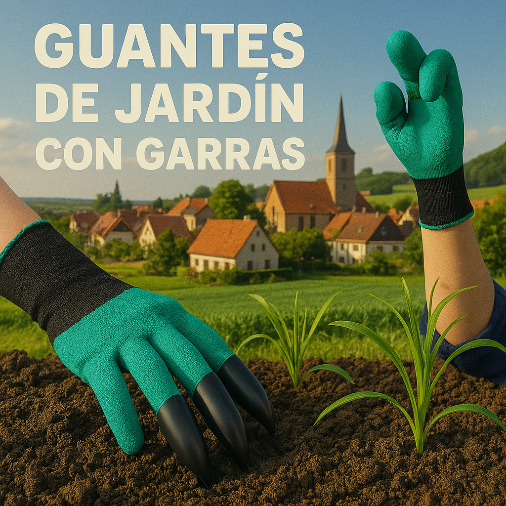 Guantes Para Jardinería Con Garras