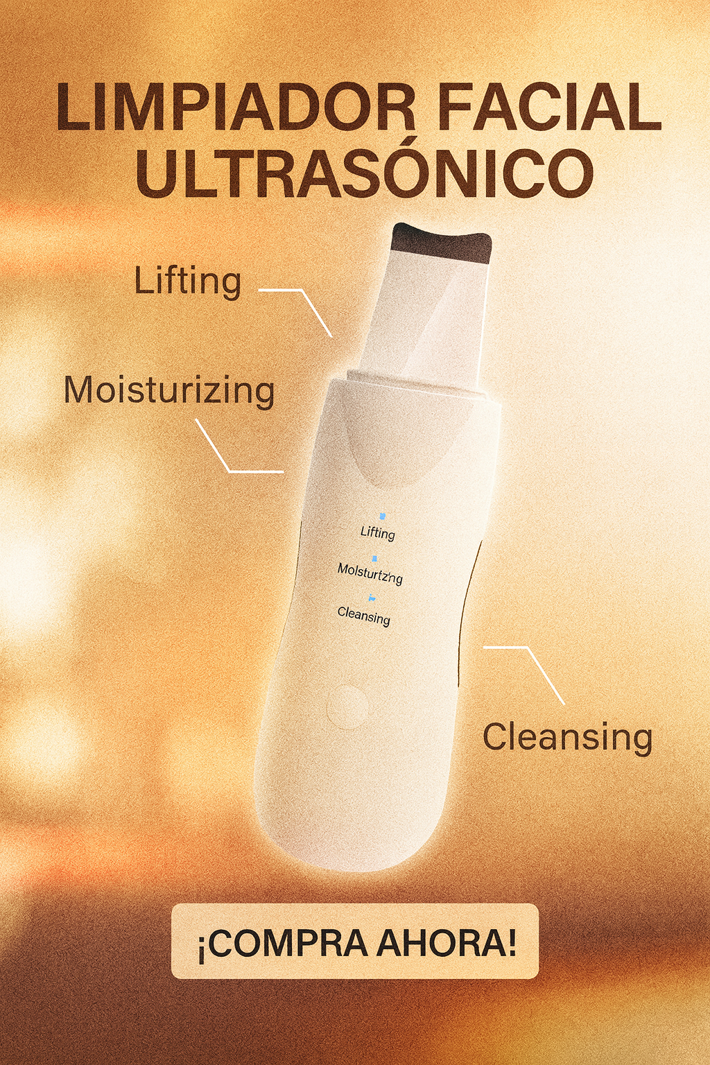Limpiador Facial Ultrasonico