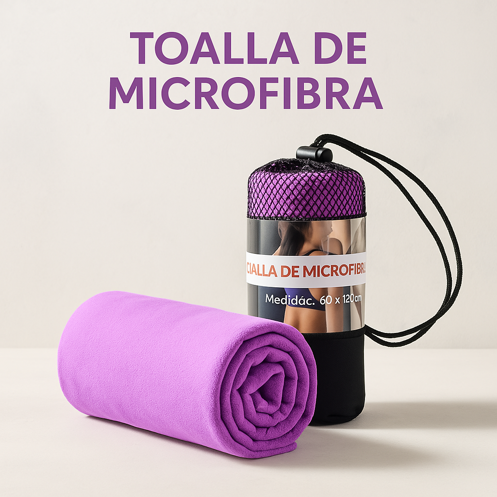 Toalla Microfibra Morada